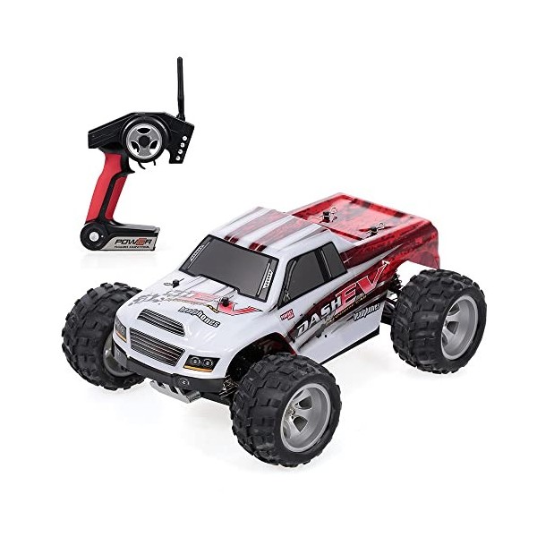 HEBXMF Voitures RC 2,4 GHz absorbent les chocs tout-terrain, voiture de course à dérive à grande vitesse 4 roues motrices, ca