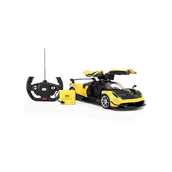 Échelle 1:14 RC Jaune PH Modèle Starcy Rc Drift Car Cool LED Light USB 2.4G Chargeable Fast King R/C Sports Racing Télécomman