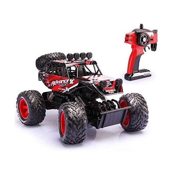 GUYANA RC Off Road Car, 2.4Ghz Remote Control Crawler Vehicle 4WD Drifting Climbing Cars Cadeaux pour Garçons Filles Annivers