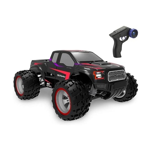 GUYANA Voitures RC Rapides 20 km/h camions RC 1/18 échelle 4WD Tous terrains Hors Route Voiture télécommandée 2.4G Monstre vé