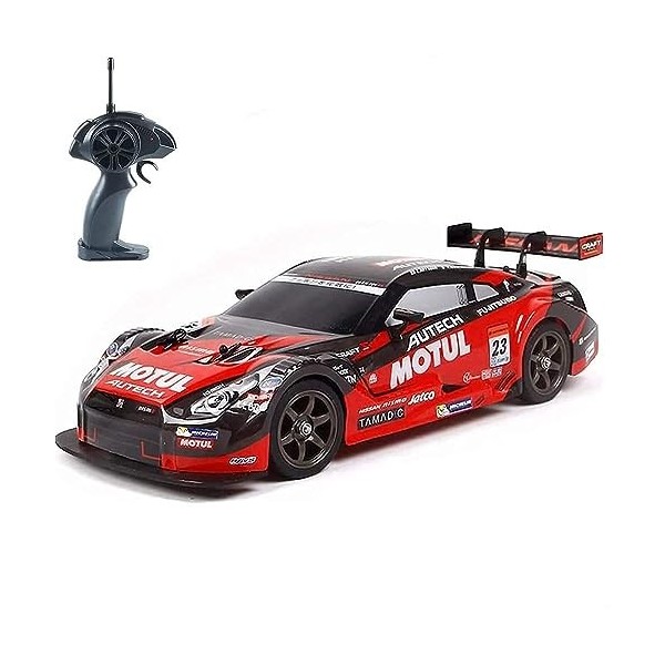 SUBECO Voiture télécommandée GT Drift Racing RC Cars pour Enfants, 20 km/h Haute Vitesse RC Drift Racing Car 1/16 échelle 2,4