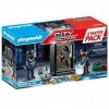 Playmobil 70908 Starter Pack Policier cambrioleur de Coffre-Fort - City Action- Les policiers- Coffret découverte idée Cadeau