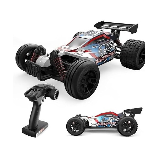 SUBECO Voitures Rc 1:18 Voiture télécommandée 40 KMH Vitesse 4x4 Hobby Hors Route Monster Camions électriques Buggy Jouet pou