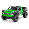 HEBXMF Voitures RC Camion RC amphibie 2,4 GHz, véhicule RC tout-terrain à amortisseur 4WD, buggy RC descalade à grande vites