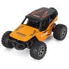 SUBECO Big Wheel Alliage Véhicule Tout-Terrain 1:18 Télécommande Voiture RC Drift Car Électrique RC Véhicule Bigfoot Escalade