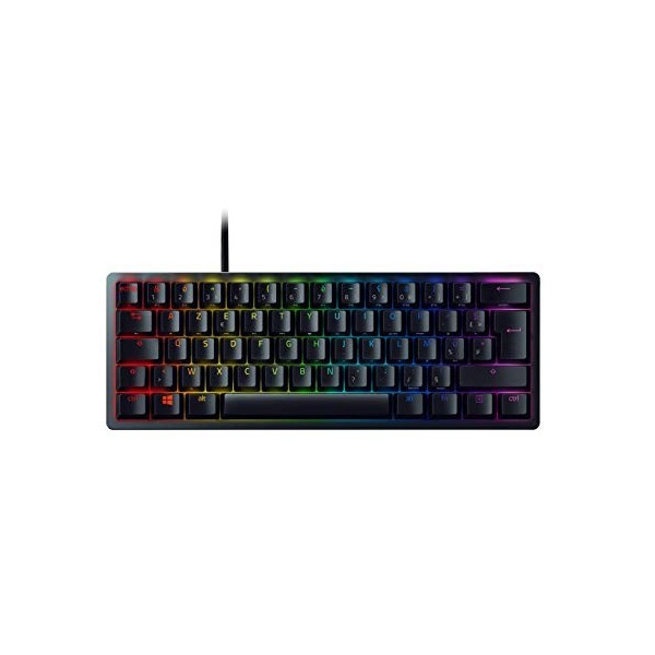 Razer BlackWidow V3 Switches Verts - Clavier Gamer Mécanique Switches Mécaniques Clicky, Touches en ABS Doubleshot, Touche