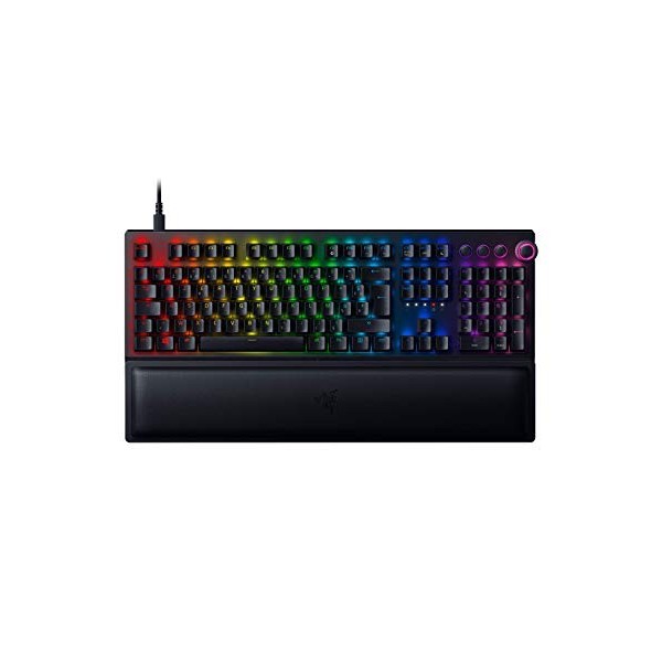 Razer BlackWidow V3 Switches Verts - Clavier Gamer Mécanique Switches Mécaniques Clicky, Touches en ABS Doubleshot, Touche