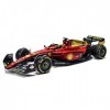 HTLNUZD Bburago 2022 1/18 F1-75 16 Charles Leclerc 75e anniversaire Formule 1 en alliage statique moulé sous pression 1:18 V