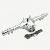 Boîtier dessieu arrière en aluminium argenté pour traxxas 1/7 UDR Unlimited Desert Racer Truck 8540 + 8541