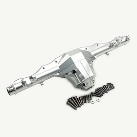 Boîtier dessieu arrière en aluminium argenté pour traxxas 1/7 UDR Unlimited Desert Racer Truck 8540 + 8541