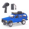 Goolsky Camion télécommandé, RC Rock Crawler avec portes ouvertes, voiture télécommandée 2,4 GHz 1/12 hors route, camions tél