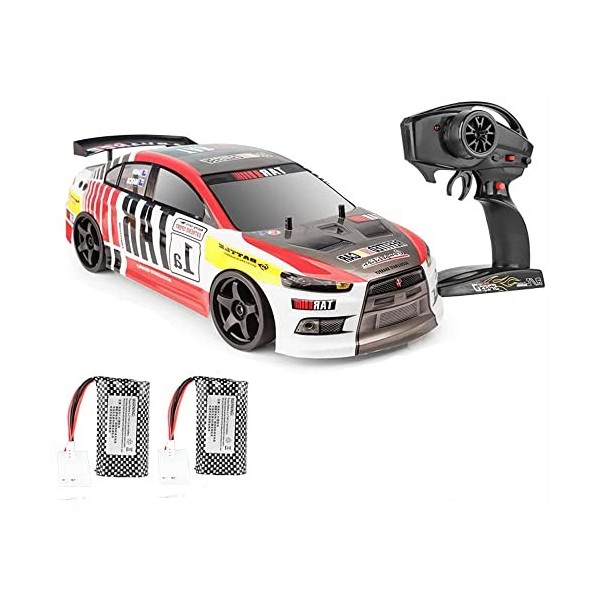 SKYTEEY Voiture Télécommandée Drift Racing RC Cars for Kids, 70KM/H High Speed ​​RC Drift Racing Car 1/10 Scale 2.4Ghz RC Dri