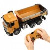 Shipenophy Camion à benne 1/14 2,4 GHz RC - Cadeau danniversaire idéal pour les enfants