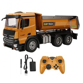 Shipenophy Camion à benne 1/14 2,4 GHz RC - Cadeau danniversaire idéal pour les enfants