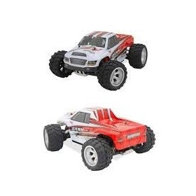 s-idee® 18108 A979-B RC Voiture Buggy Monstertruck 1:18 Camion avec 2,4 GHz 70 km/h Vitesse WL