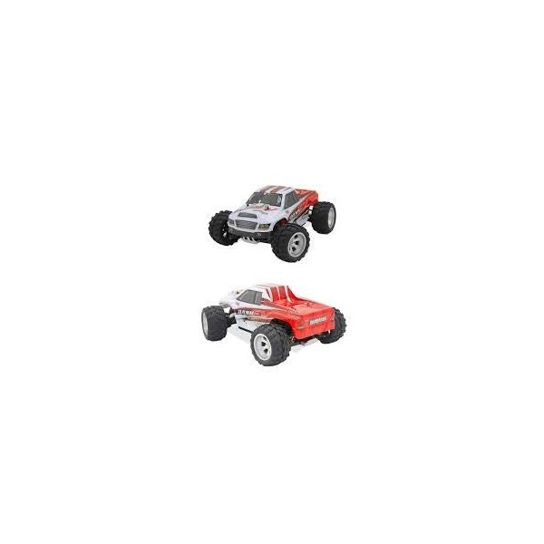 s-idee® 18108 A979-B RC Voiture Buggy Monstertruck 1:18 Camion avec 2,4 GHz 70 km/h Vitesse WL