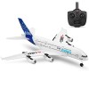 SZITW Planeur davion RC Airbus 2.4G Avion RC EPP Avion RC à voilure fixe Grand modèle davion 2.4G Hélicoptère télécommandé 