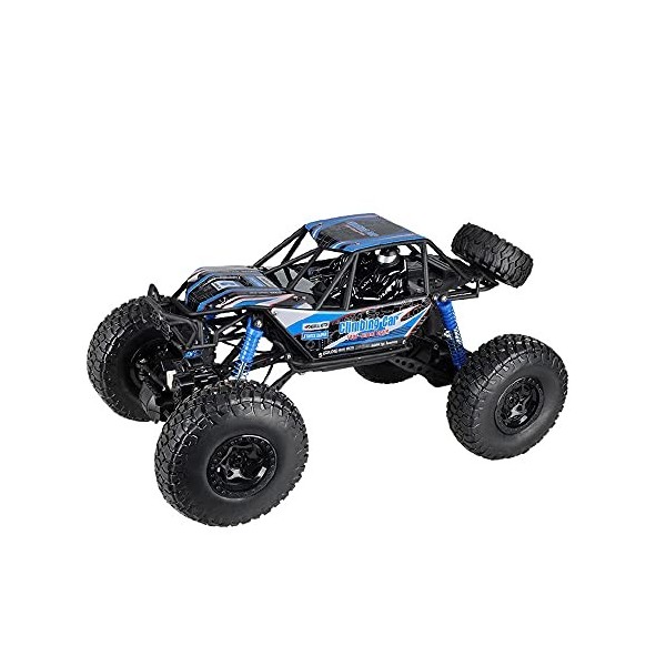 HEBXMF Buggy RC, véhicule RC Tout-Terrain électrique 2,4 GHz, Camion RC descalade Tout Terrain Absorbant Les Chocs, Voiture 