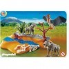 Playmobil - 4829 - Figurine - Animaux - Couple de Hyènes et Vautour