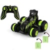 GLOYER Voiture de Cascade RC Tout-Terrain pour Enfants, Rotation à 360 °, déformation 4 Roues motrices, Trottoir Vertical 2,4