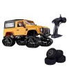 WESTN Camion RC, Camion Monstre Tout-Terrain RC 2.4G avec Lumières LED, Camion Tout-Terrain RC pour Garçons À Léchelle 1:12,