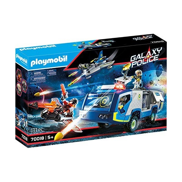 Playmobil Véhicule des policiers de lespace