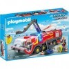 Playmobil 5337 Pompiers avec véhicule aéroportuaire