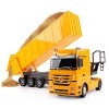 MADBLR7 Camion RC 1:32 Dumper 10 Roue Chariot Basculant Radiocommande Astuce Camion Auto Lift Ingénierie Conteneur Véhicule É