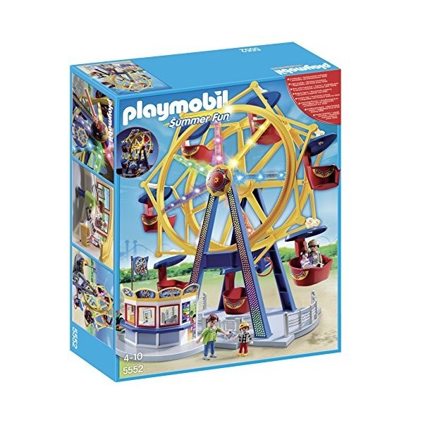 Playmobil 5552 - Grande roue avec éclairage coloré