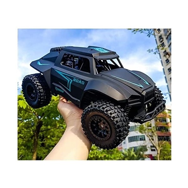 OMOONS 4Wd Haute Vitesse Tout-Terrain Télécommande Camion Tout Terrain Télécommande Bigfoot Monster Taille Télécommande Voitu