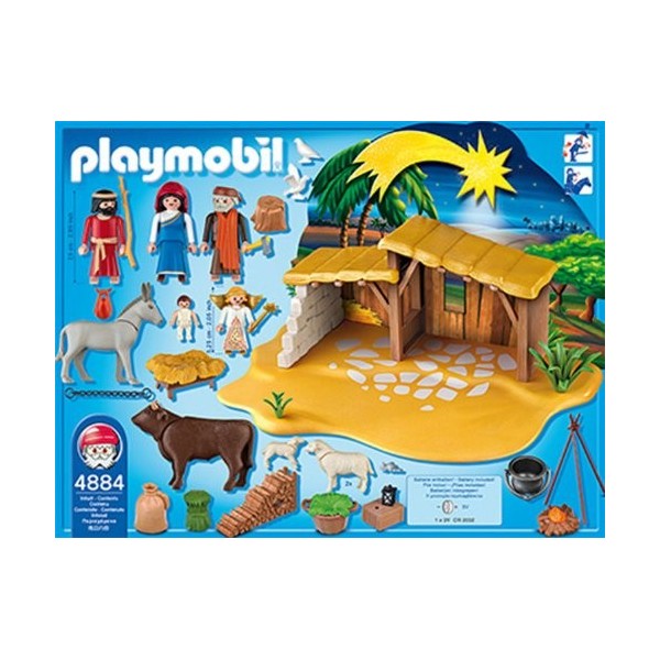 Playmobil - 4884 - Jeu de construction - Grande crèche