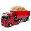 MADBLR7 50cm Grand RC Camion Lourd 6 Canaux Multi-fonction Télécommande Remorque 2.4G Électrique Télécommande Voiture Dump Ca