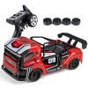 QIYHBVR Voitures RC Rapides À Léchelle 1/16, Camions Télécommandés Tout-Terrain 4 Roues Motrices 35 Km/h De Vitesse pour Adu