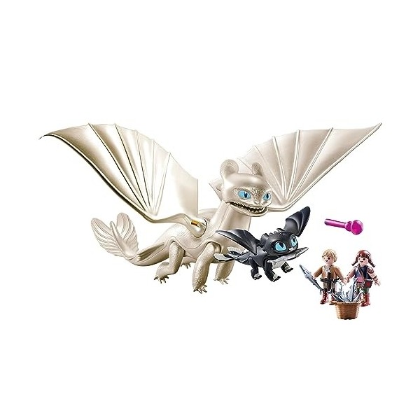 Playmobil - Furie Éclair et bébé Dragon avec Les Enfants - 70038