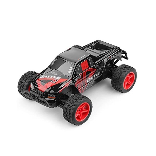 STSEEACE Voiture RC 30 KM/H Haute Vitesse Télécommande Camion RC Camions 1/10 Échelle 2WD Tout Terrain Monster Trucks pour Ga