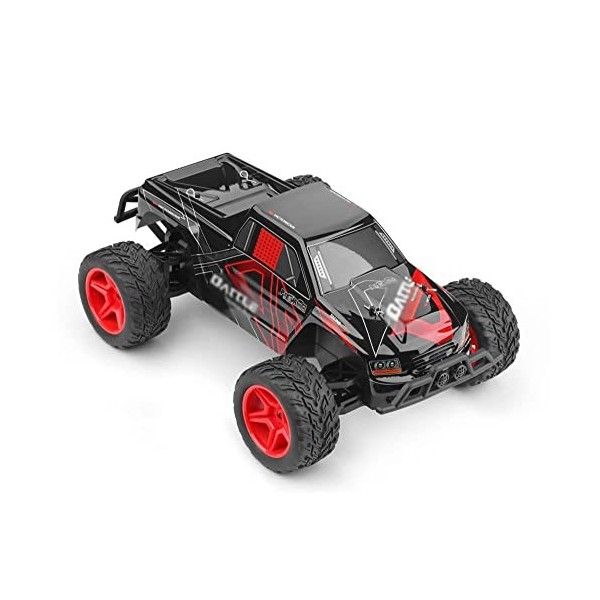 STSEEACE Voiture RC 30 KM/H Haute Vitesse Télécommande Camion RC Camions 1/10 Échelle 2WD Tout Terrain Monster Trucks pour Ga