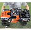 HEBXMF Buggy RC 19,7 pouces Grand camion radiocommandé amphibie, véhicule radiocommandé descalade tout-terrain à grande vite