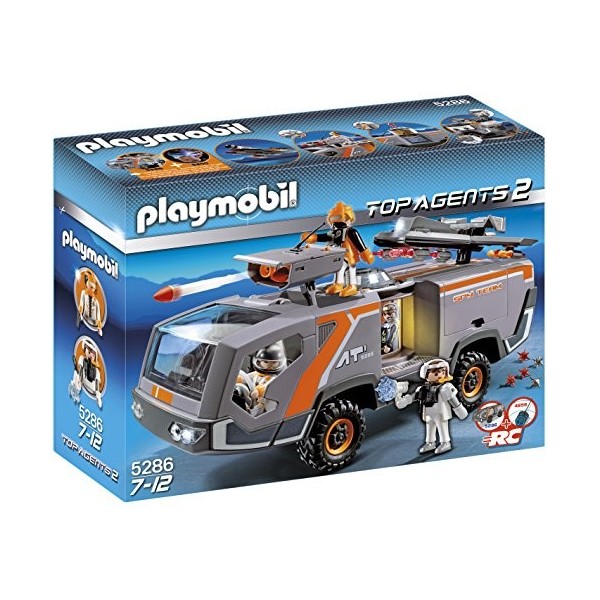 Playmobil - 5286 - Jeu de Construction - Camion des Agents Secrets