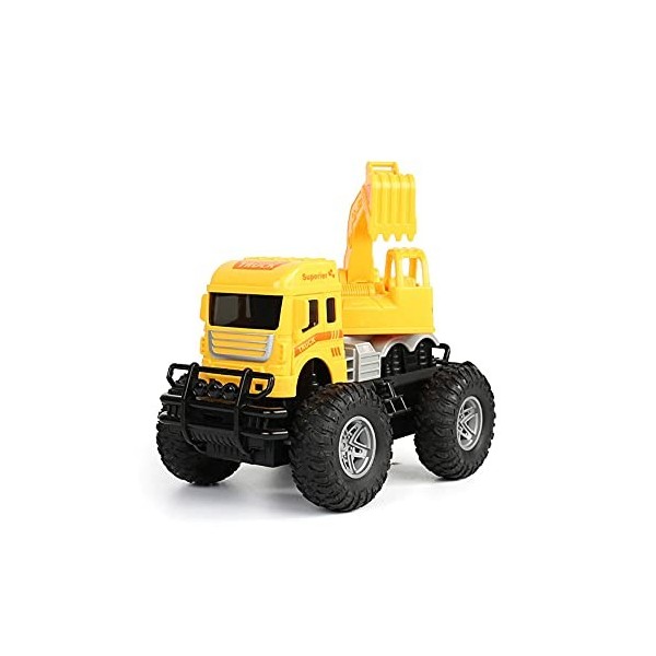 2.4Ghz Électrique sans Fil Rc Voiture ABS Télécommande Ingénierie Véhicule Simulation Télécommande Grues, Excavatrices, Camio