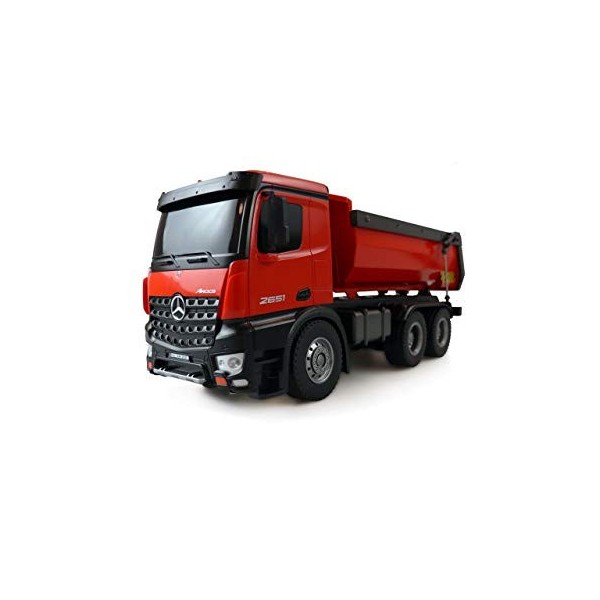 Amewi 22407 Mercedes Benz Arocs électrique Camion RC prêt à fonctionner RTR avec accu et Chargeur