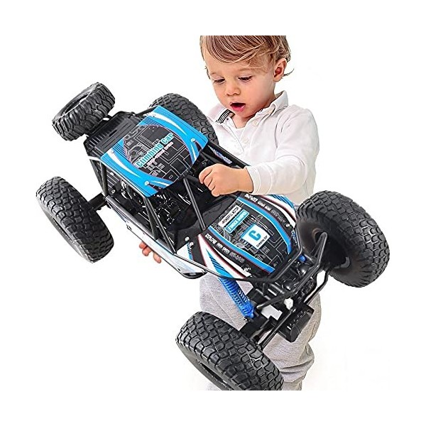 Camion Tout-terrain 4WD Pour Garçons Filles Camion Tout-terrain 4WD 1:10 Alliage RC Véhicule Jouets RTR Buggy Monster Truck 2