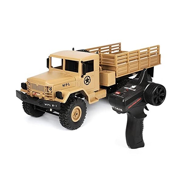 Latotoa 2.4G Rock Crawler Command Modèle de Voiture RC Camion Télécommande Transporteur de véhicules Militaires Monstre Tout-