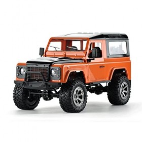 SCOOVY 1/12 Voitures RC descalade à grande échelle avec lumière, 4 roues motrices tout-terrain télécommandées Monster Truck 