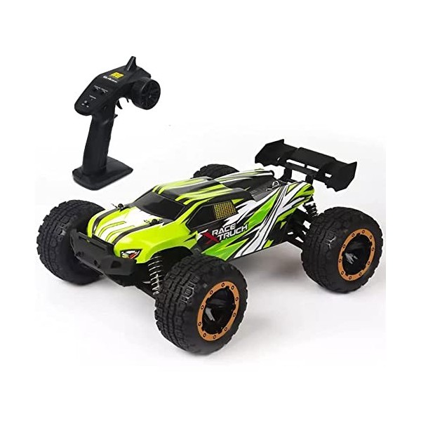 PRENDRE Camion télécommandé à léchelle 1:16, 4 Roues motrices à Vitesse maximale de 45 km/h, Camion RC Tout Terrain Hors Rou