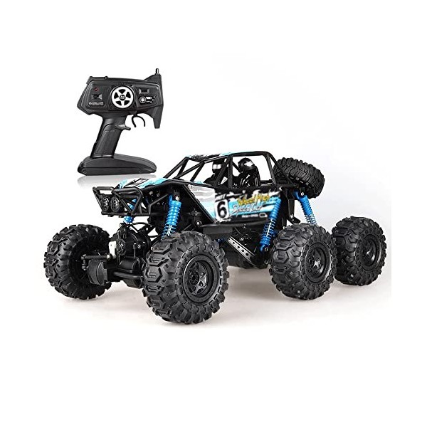 Grands jouets amphibies de voie navigable pour camion RC, camion monstre tout-terrain tout-terrain 6WD 1/18, véhicule électri