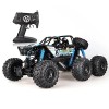 Grands jouets amphibies de voie navigable pour camion RC, camion monstre tout-terrain tout-terrain 6WD 1/18, véhicule électri