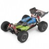 MODELTRONIC Voiture radiocommandée Buggy RC 4WD XK WLtoys 144001 RTR Traction 4X4 Émetteur avec écran LCD 2.4G échelle 1:14 H