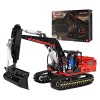 Mould King 13112 Technique Excavatrice, 2.4Ghz/APP Pelleteuse Jeu de Construction Modèle pour Les Enfants de 12 Ans et + 183