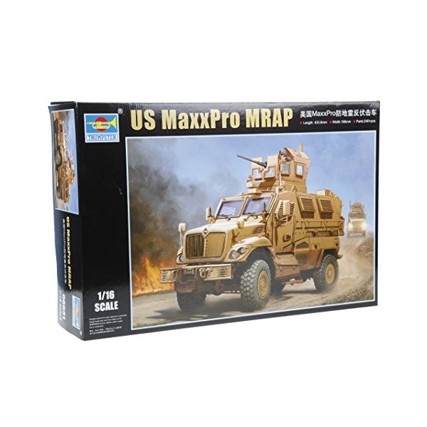 Trumpeter 000931 – Modèle en Plastique Kit, 1/16 US Maux Xpro mrap