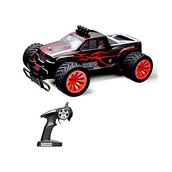 GLOYER Voiture télécommandée 2,4 G à Grande Vitesse RC 4 Roues motrices 1:16 Buggy de Course avec Moteur léger à Haute intens